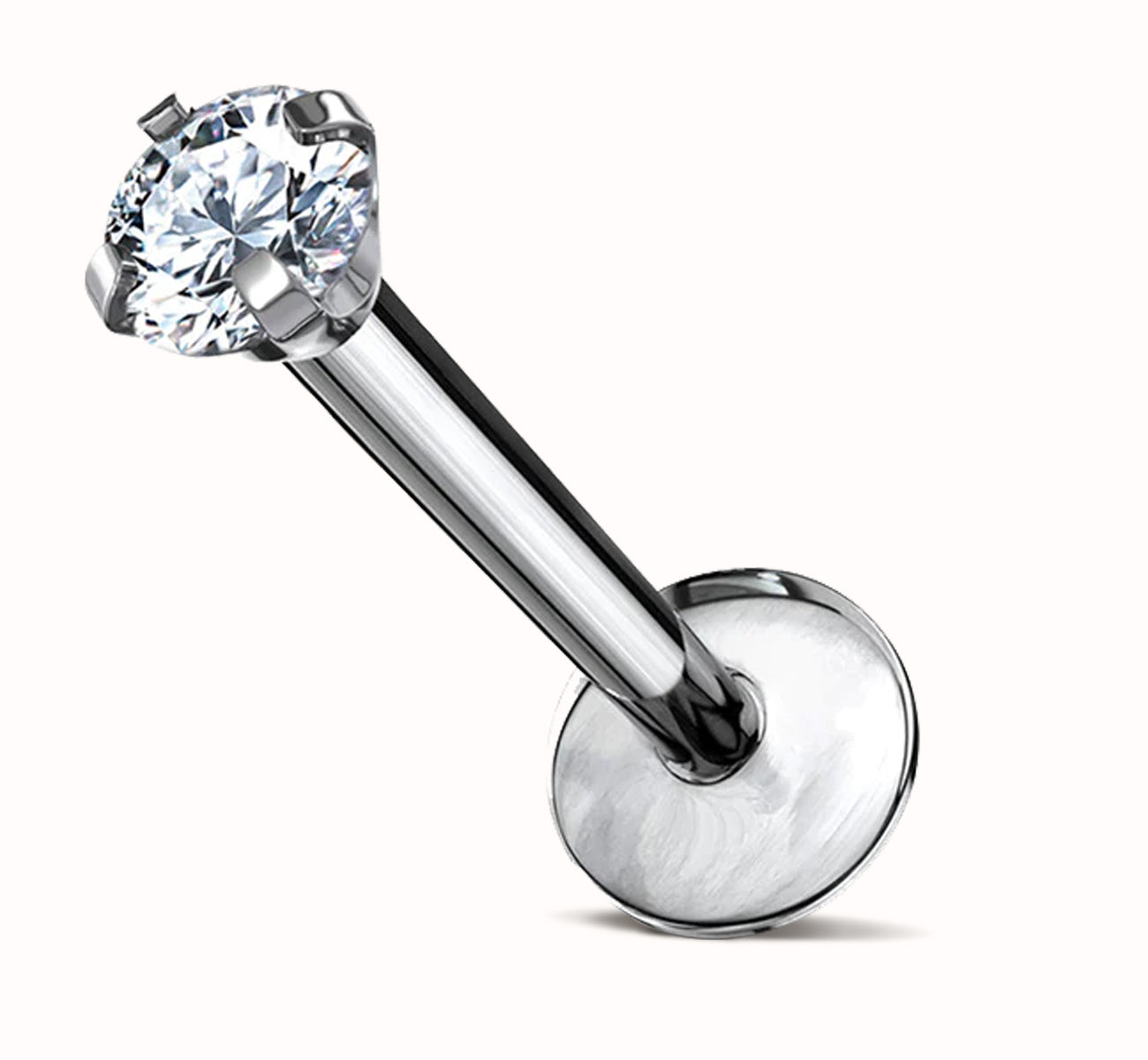 3MM Cubic Zirconia 4-Prong