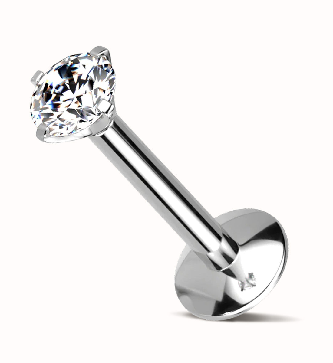 3MM Cubic Zirconia 4-Prong