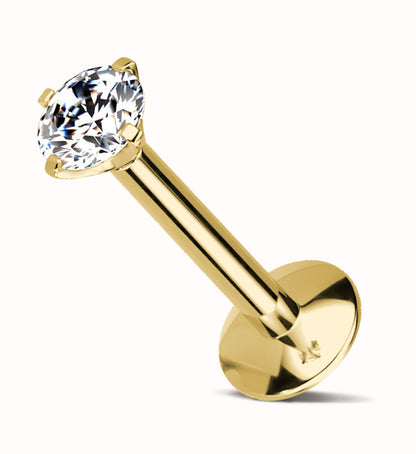 3MM Cubic Zirconia 4-Prong