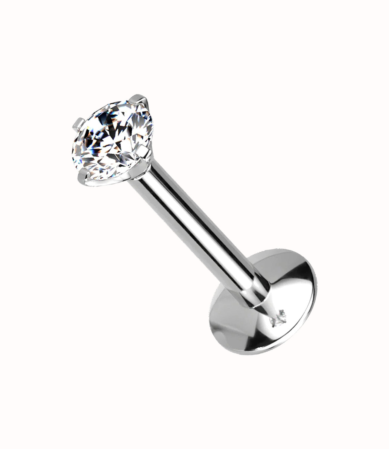 3MM Cubic Zirconia 4-Prong
