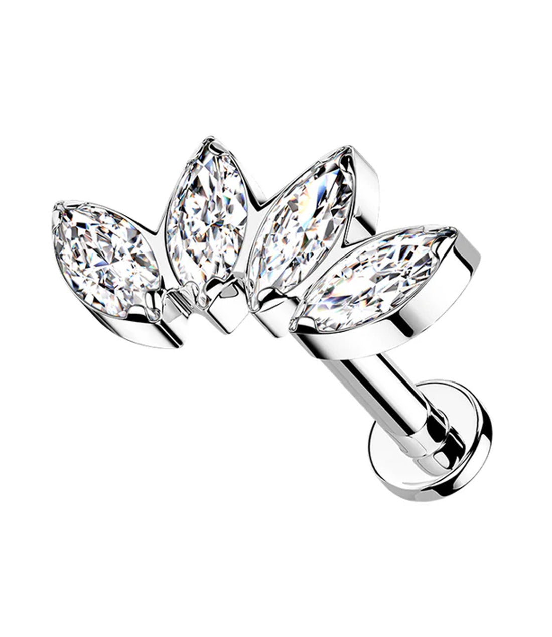 11MM 4 Marquise Curved
