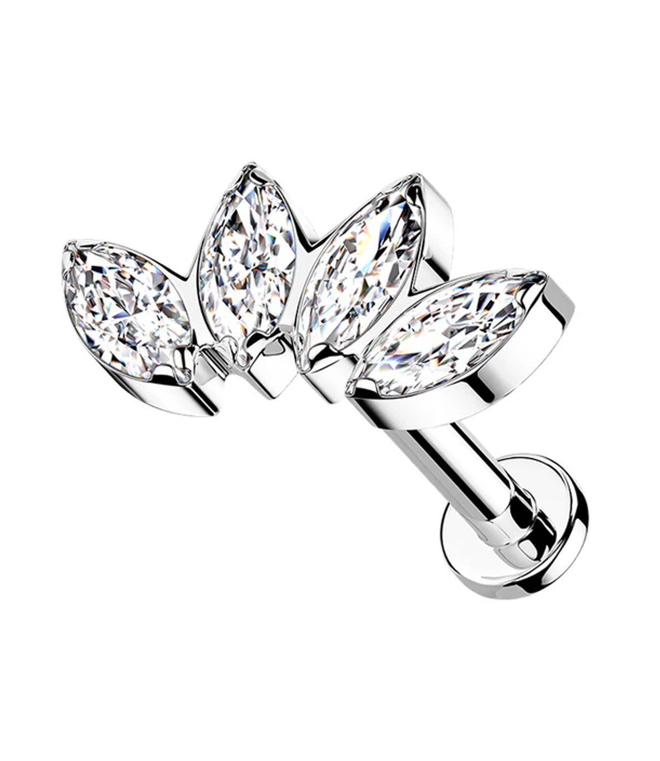 11MM 4 Marquise Curved