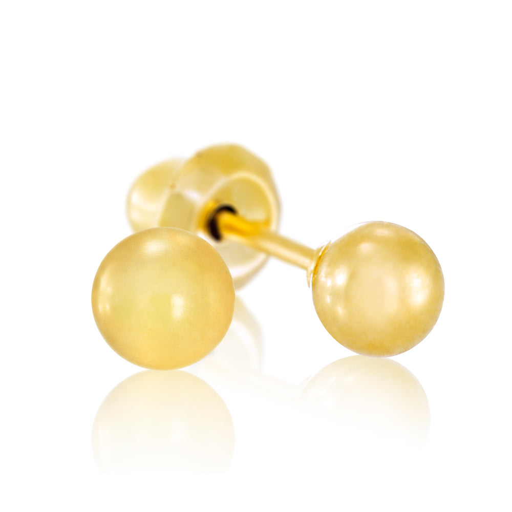 4mm Yellow Gold Ball - 02