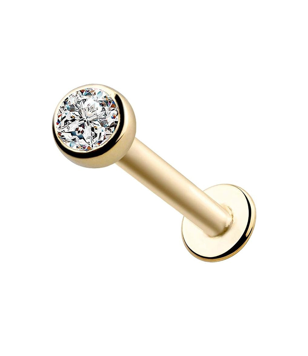 2MM 14kt Bezel Crystal