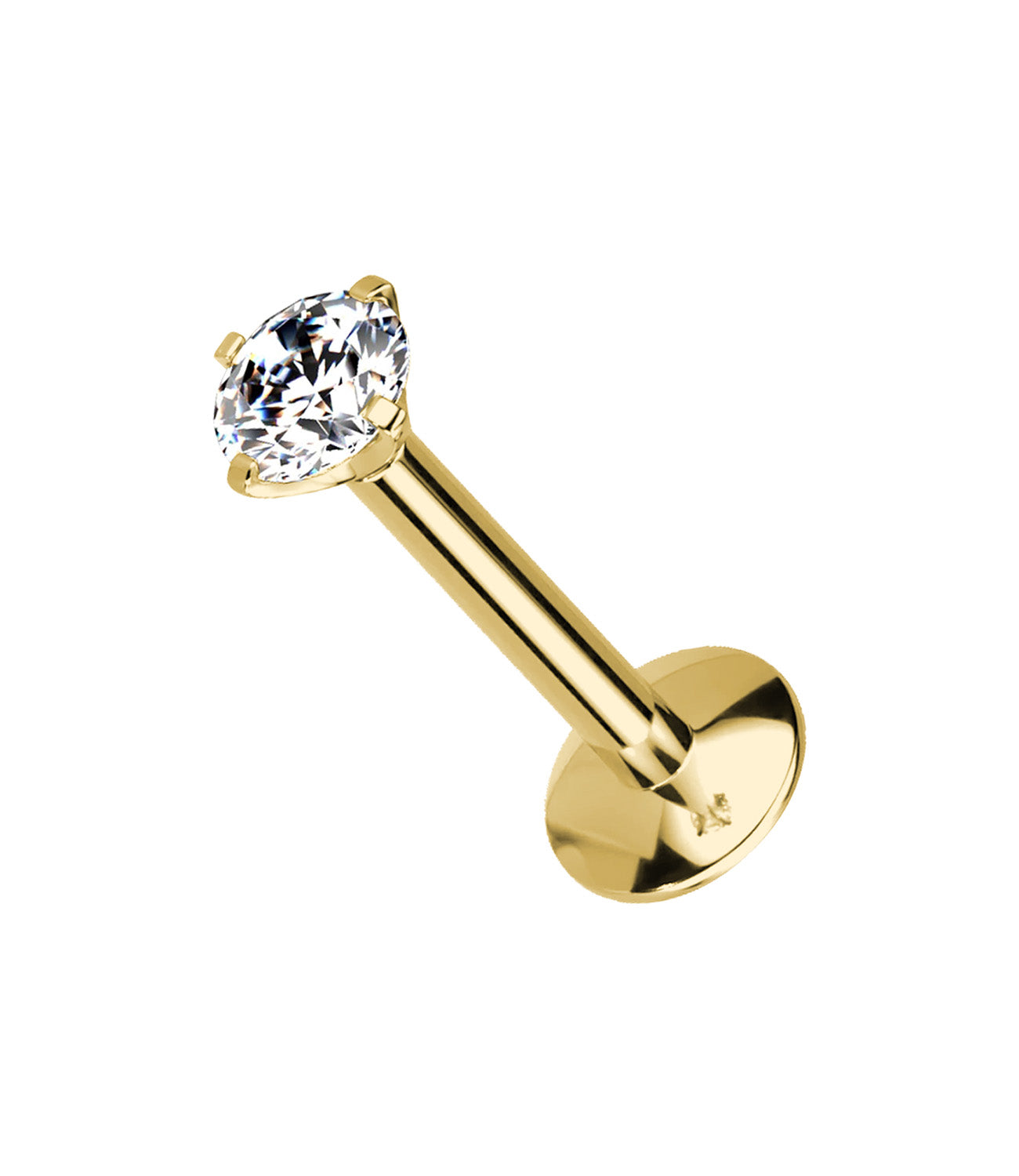 2MM Cubic Zirconia 4-Prong