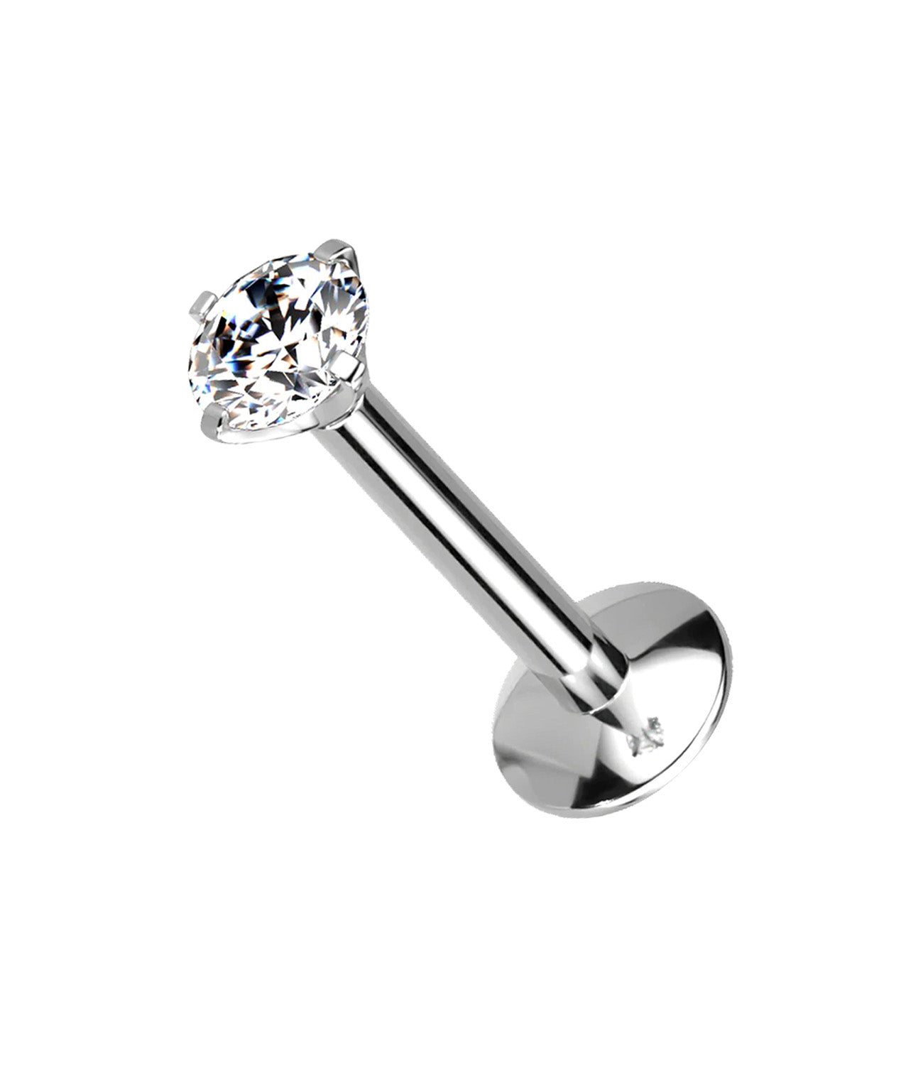 2MM Cubic Zirconia 4-Prong