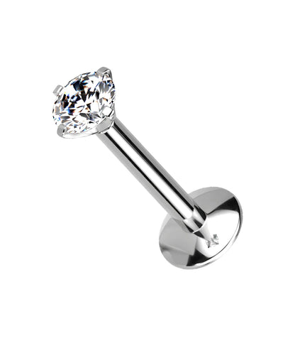 3MM Cubic Zirconia 4-Prong