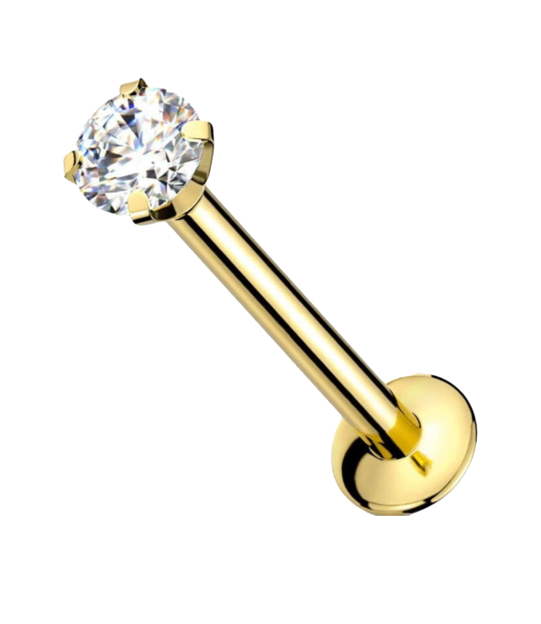 4MM Cubic Zirconia 4-Prong