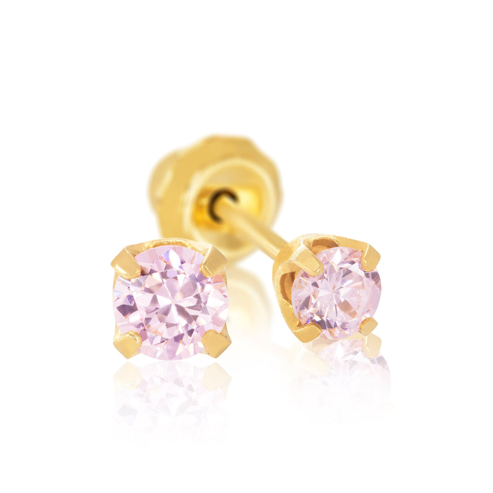 3mm Pink Cubic Zirconia - 65