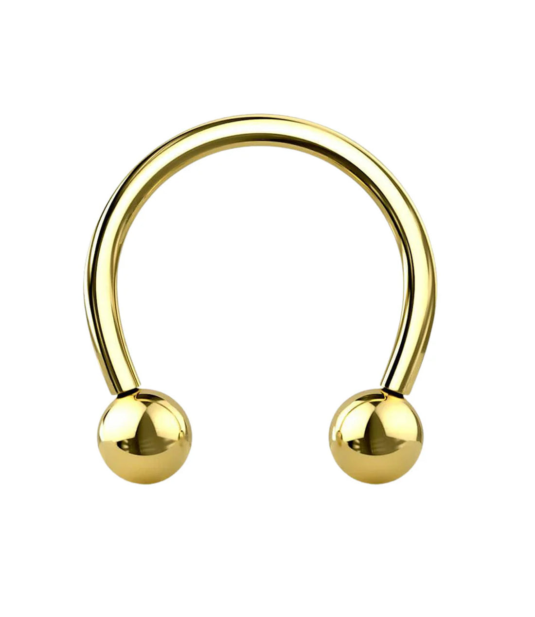 Horseshoe Barbell Gold 16g