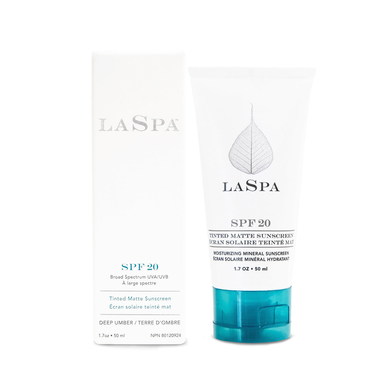 LASPA Tinted Matte Mineral Sunscreen SPF 20