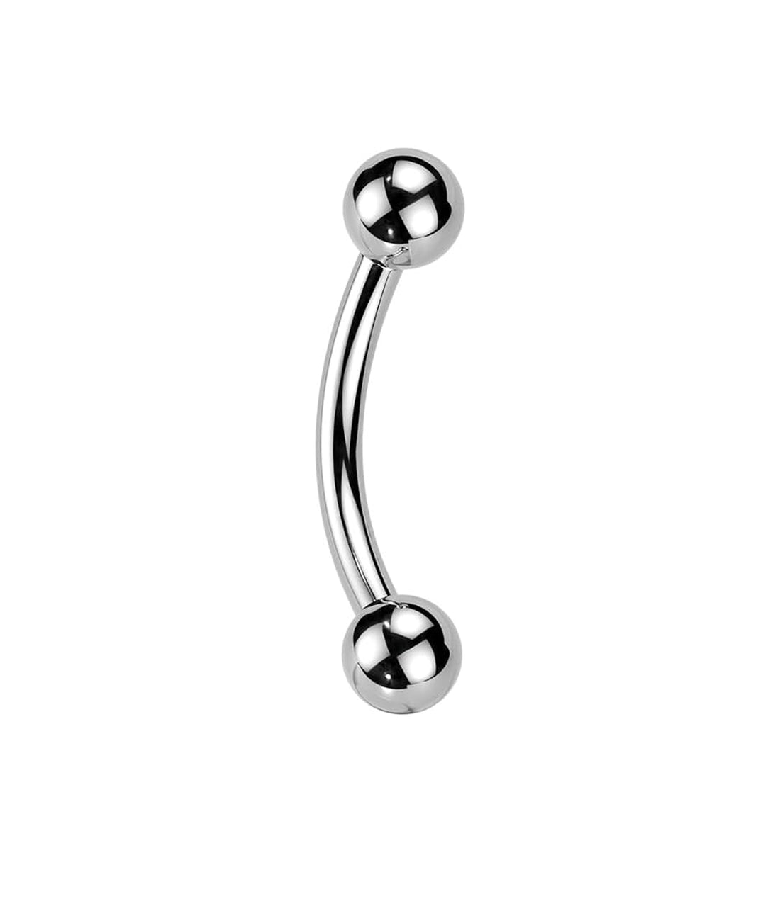 Curved Barbell Silver 16g